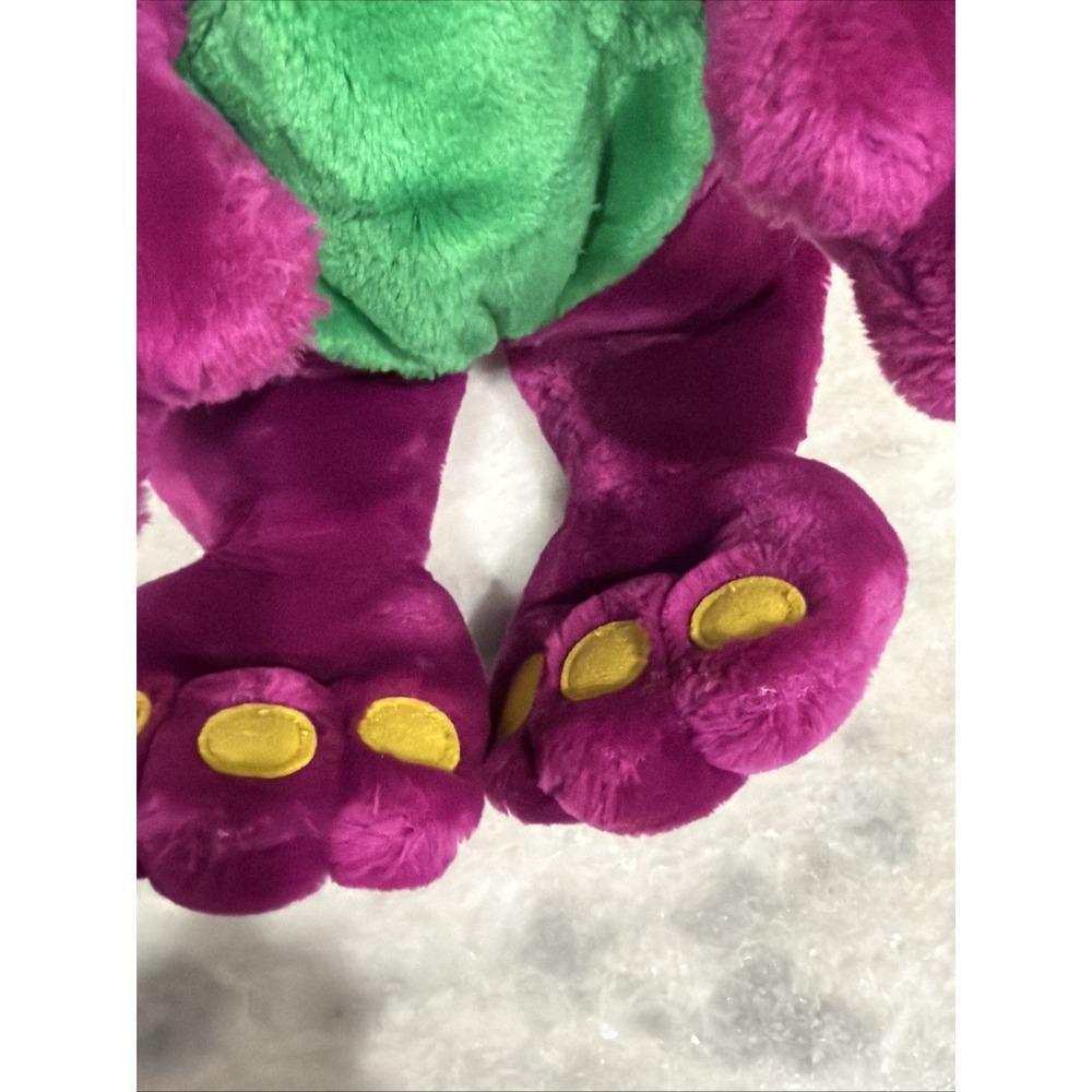 Vintage 1997 ActiMates Barney Plush Microsoft Talking Singing Interactive Tested - Picture 6 of 12